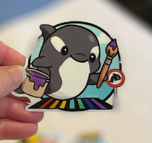 Load image into Gallery viewer, Orca sticker
