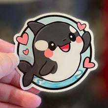Load image into Gallery viewer, Orca sticker
