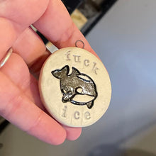 Load image into Gallery viewer, Fuck ice orca ornaments
